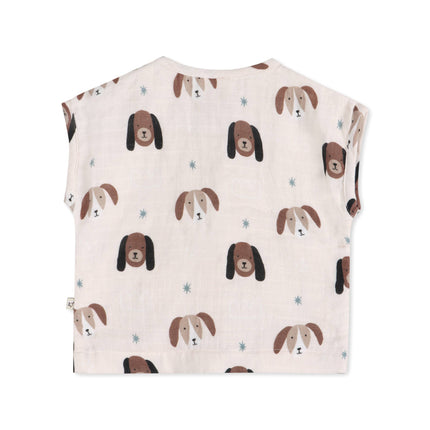 Doggies Baby Top + Shorts Set