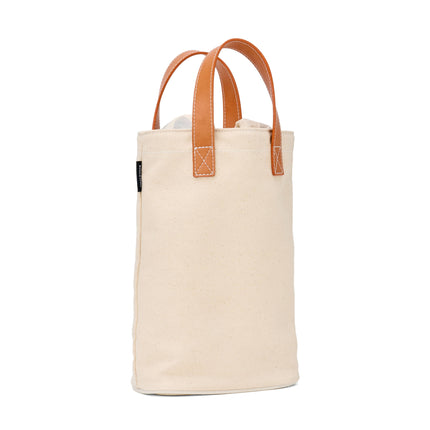 "Tuscany" Canvas Double Wine Tote (Personalizable)