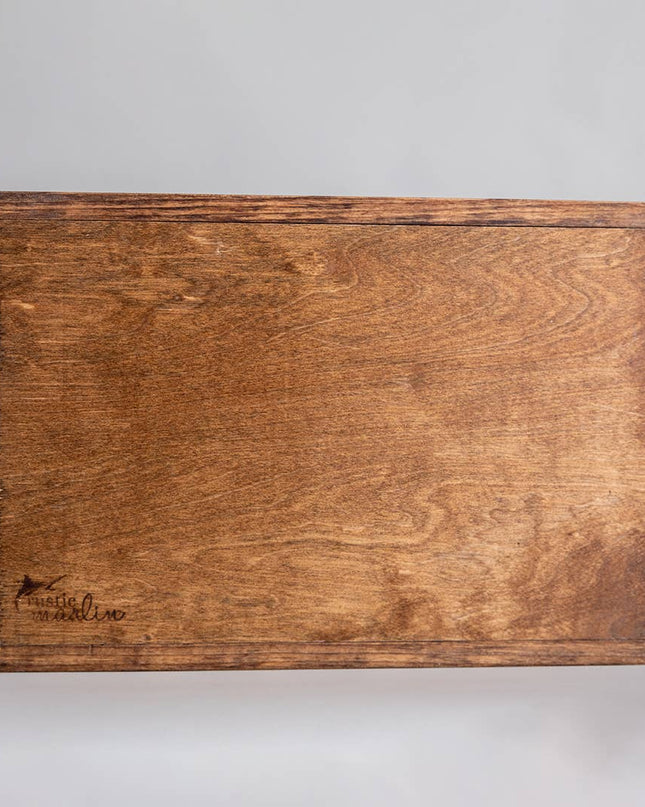 50 Stars Flag Wooden Serving Tray