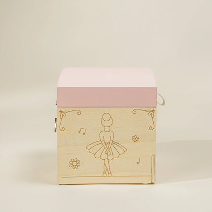 Wooden Musical Souvenir Box - Ballerina