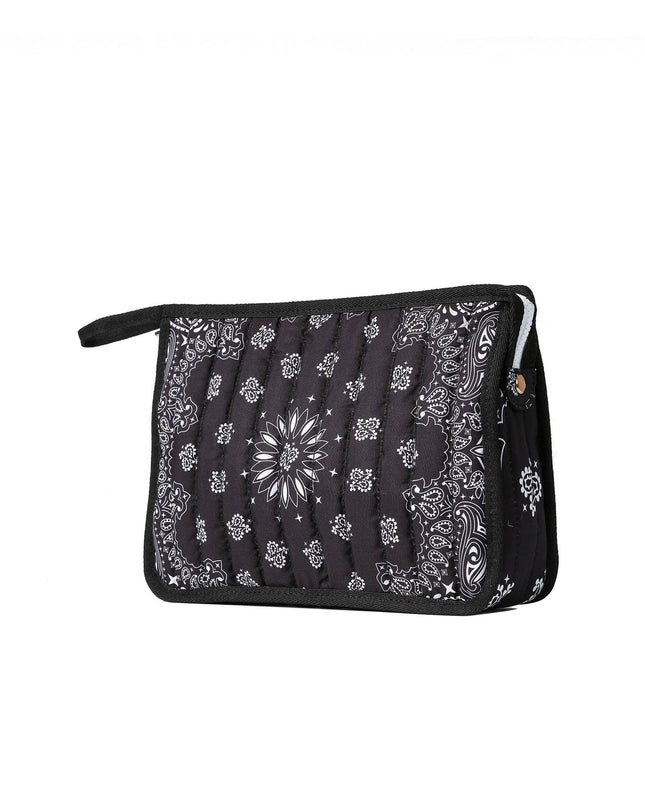 Bandana Print Pouch -Beau Black
