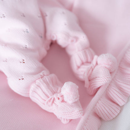 Bring Me Home Pointelle Bundle - Powder Pink