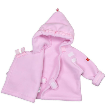 Light Pink Warmplus Fleece Favorite Jacket Wrap Close 620-LP