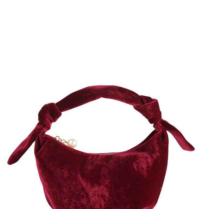 Becca Knotted Top Handle Bag