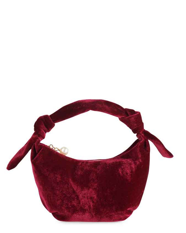 Becca Knotted Top Handle Bag