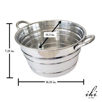 Personalized Sleek Aluminum Beverage Tub with Handles