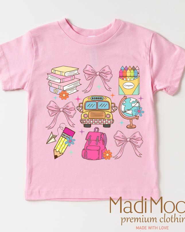 Cute Girls School Shirt - Back To School Shirt