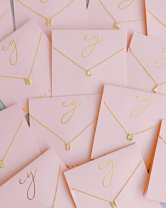 Understated Beauty Initial Necklace