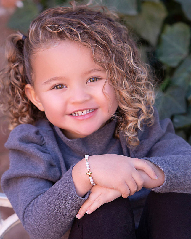 Cross Bracelet Baptism & Communion Gift