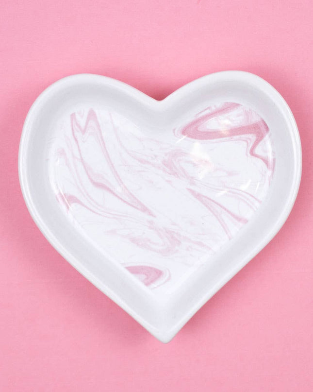 Marbled Heart Trinket Dish