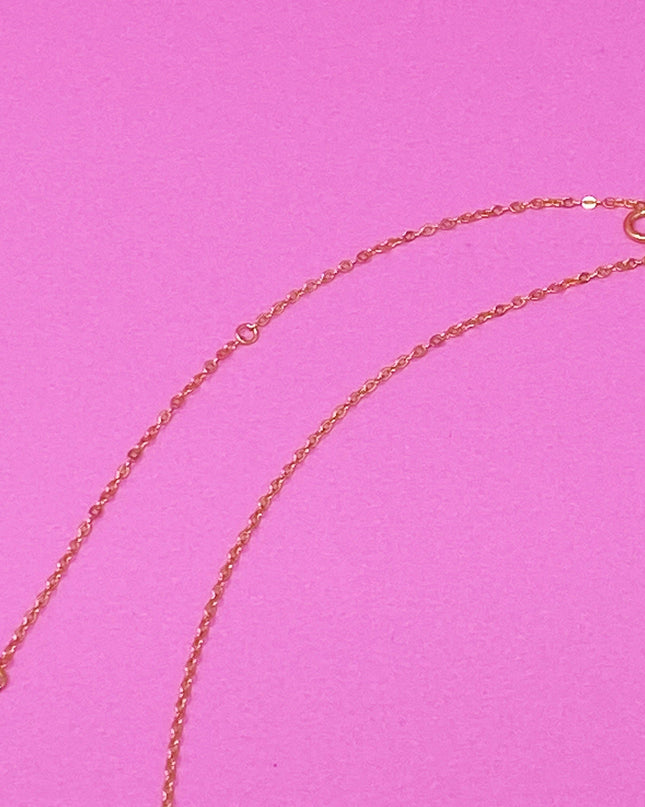 Finest Shine Initial Sterling Silver Necklace