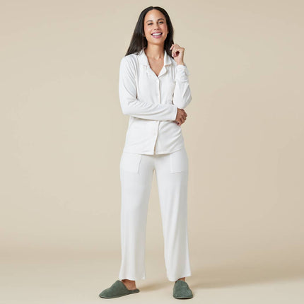 Sleep Soft Slim Notch Collar PJ Set for Women