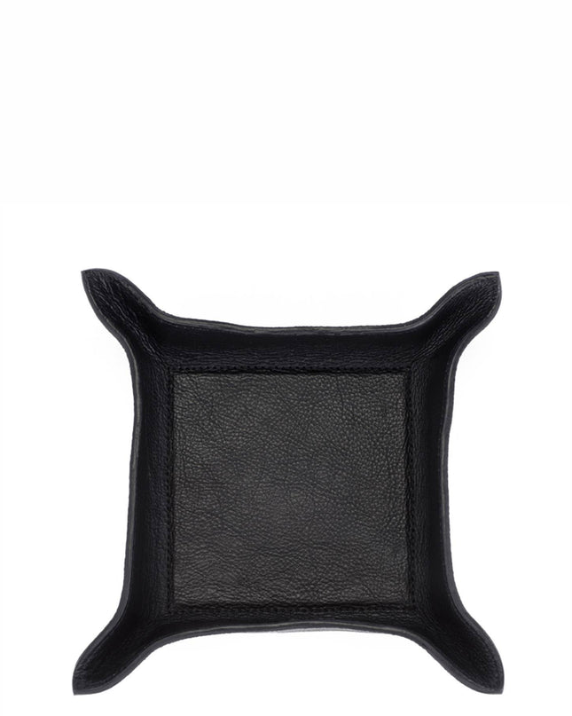 "Perry" Leather Valet Tray (Personalizable)
