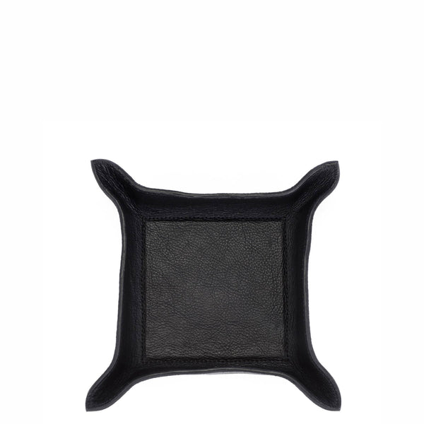 "Perry" Leather Valet Tray (Personalizable)