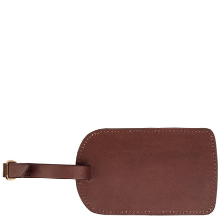 "Amelia" Leather Luggage Tag (Personalizable)