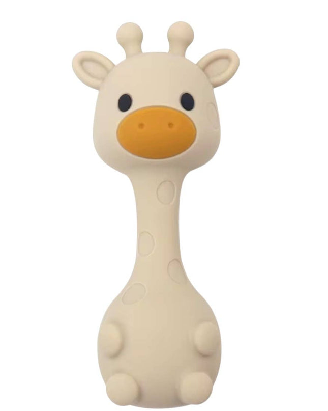 Silicone Giraffe Rattle