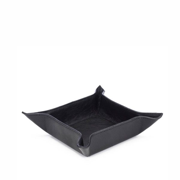 "Perry" Leather Valet Tray (Personalizable)