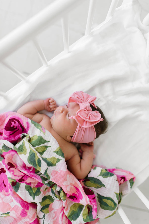 2Pk Box SET FABB: Zinnia and Ivory Baby Fashion Headband