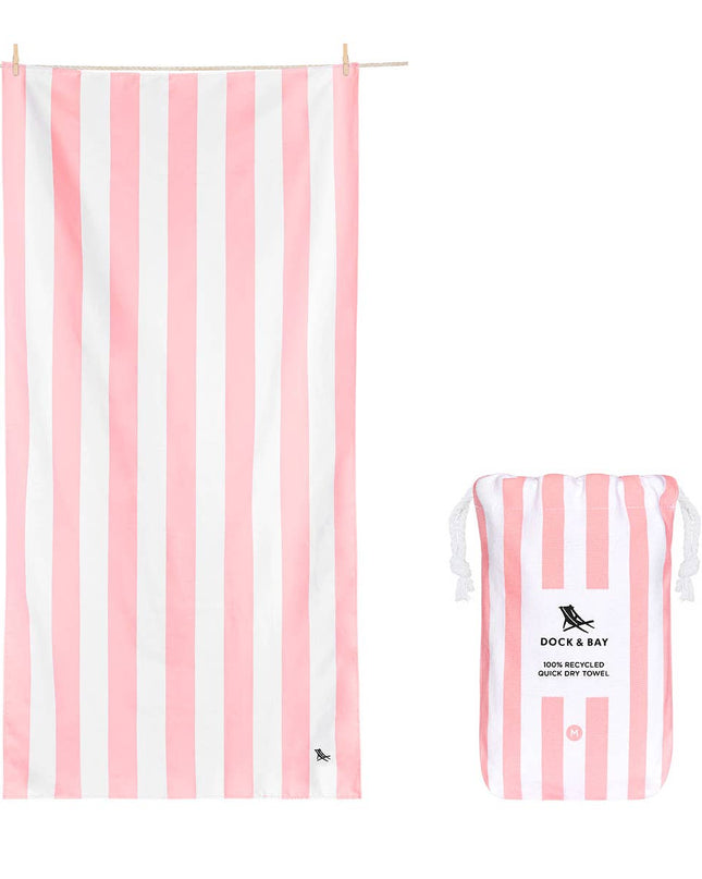 Dock & Bay Quick Dry Towels - Kids - Malibu Pink