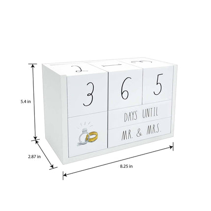Wedding Countdown Block Set
