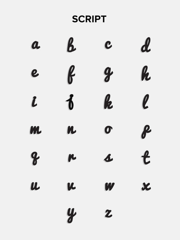 Acrylic Custom Nameplate Necklace