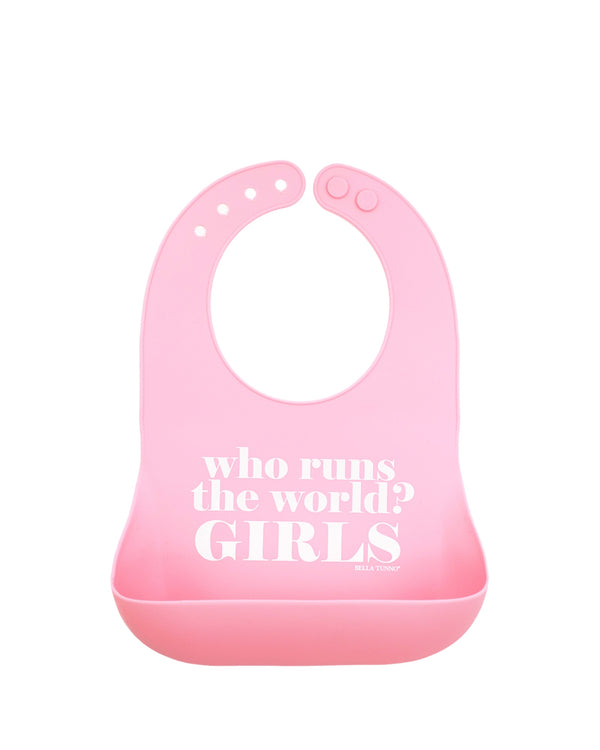 Who Runs the World Wonder Bib