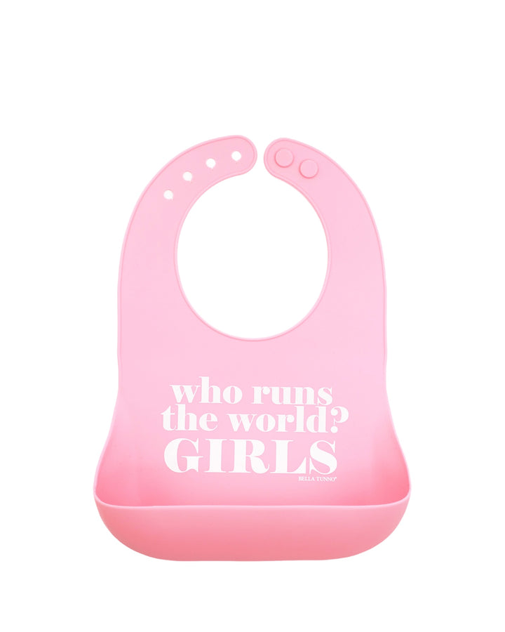 Who Runs the World Wonder Bib