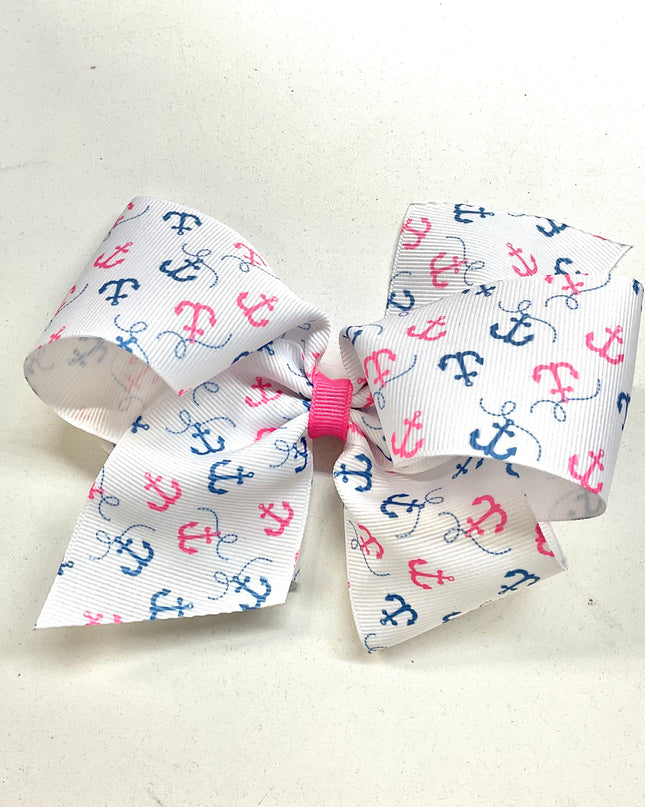 Anchor Bow-Grosgrain