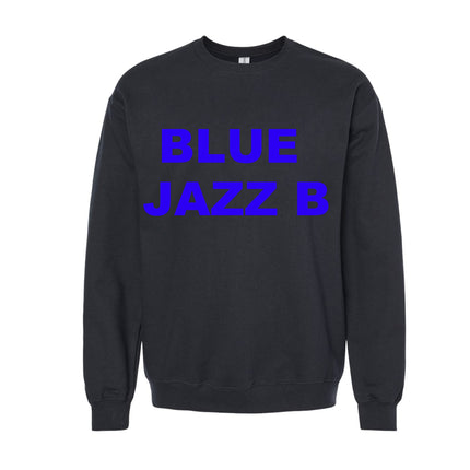 Blue Team Jazz B Crewneck - Black