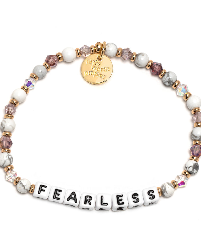 Little Words Project Stretch Bracelet - Fearless