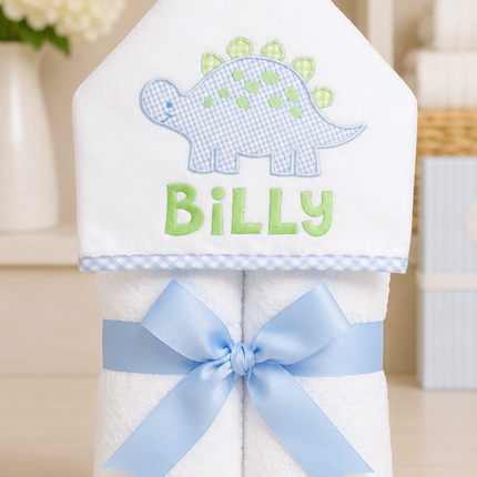 Dinosaur Hooded Towel