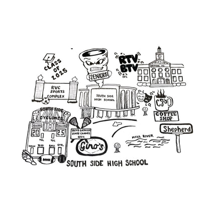 SOUTH SIDE CLASS OF 2025 SENIOR SHIRT