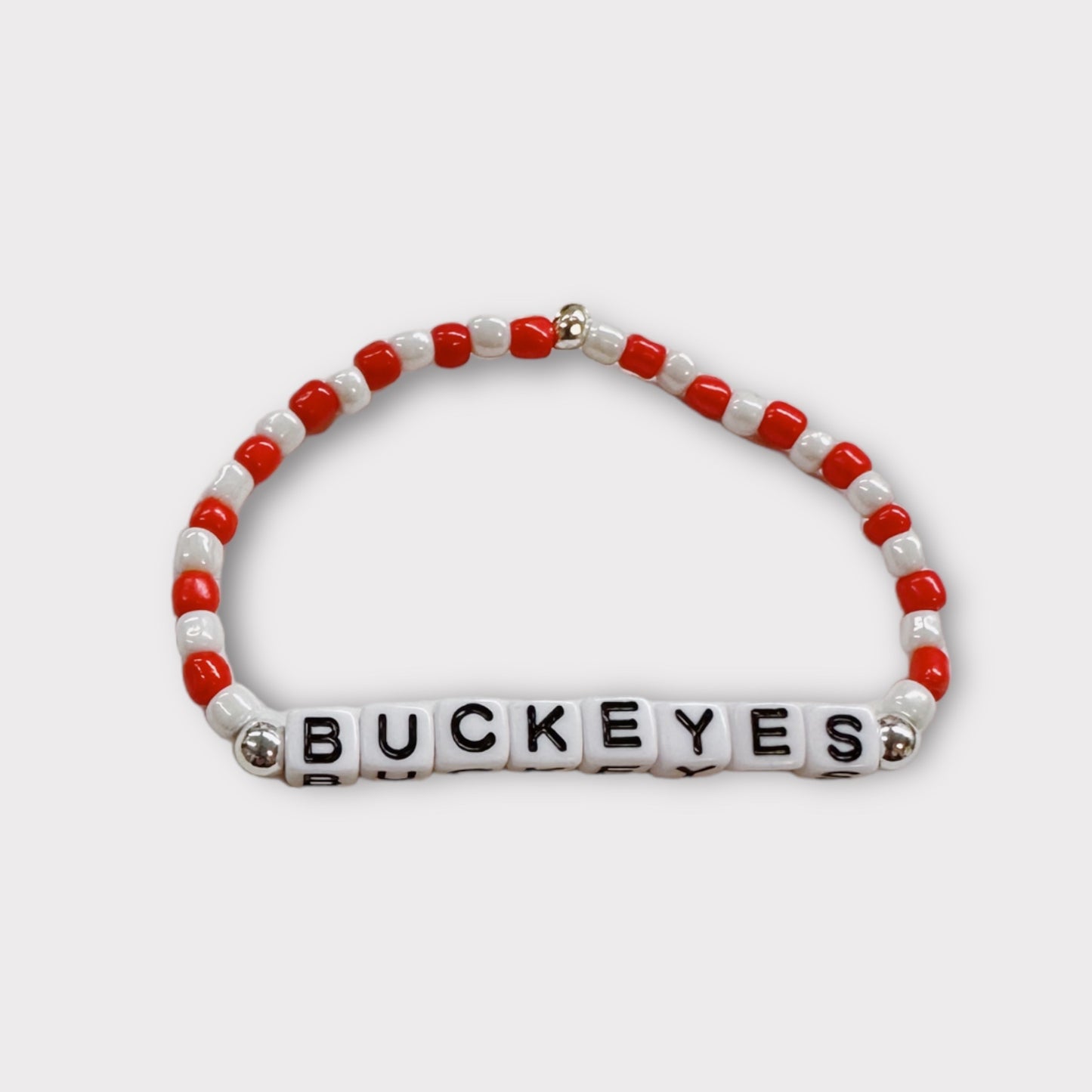 Personalized College Beaded Bracelets