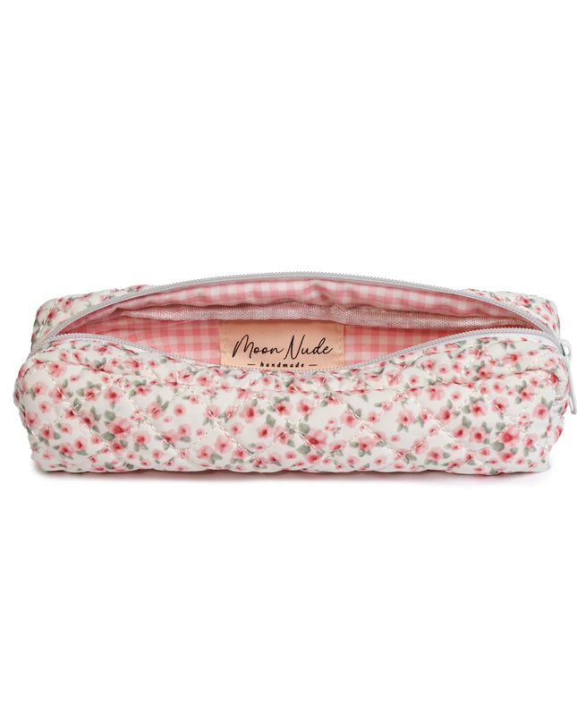 Peony Quilted Make Up Bag
