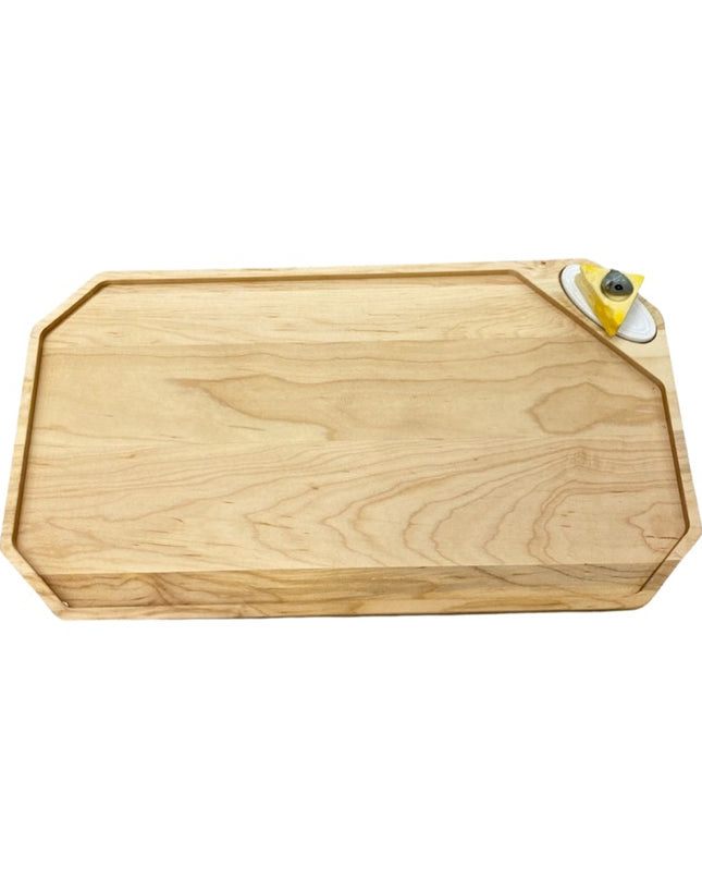 Exclusive Signed Limited Edition Maple Octagonal Server