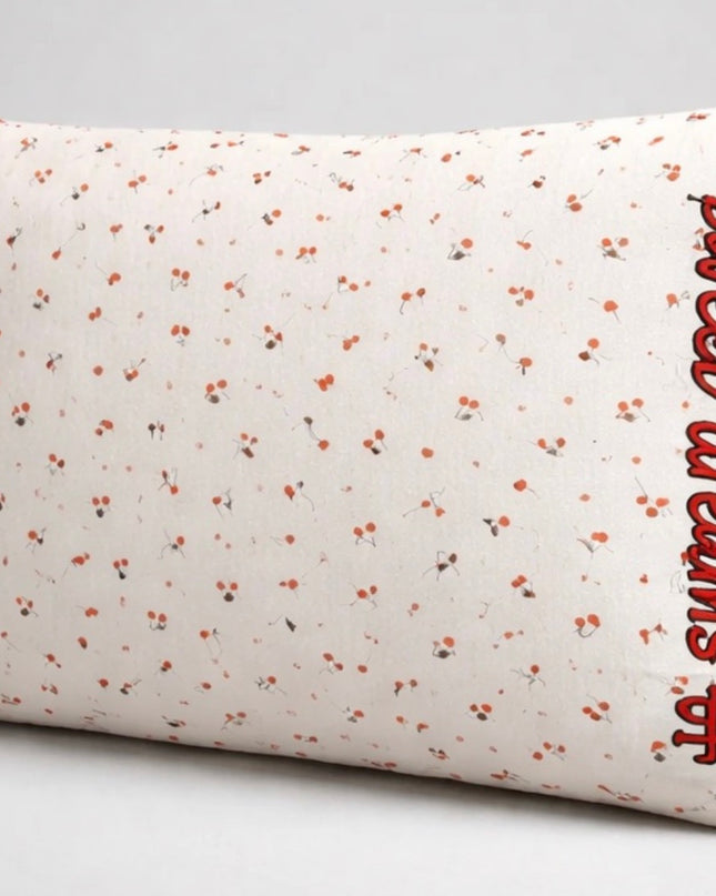 Personalized Satin Pillowcase Standard - Cherry Print