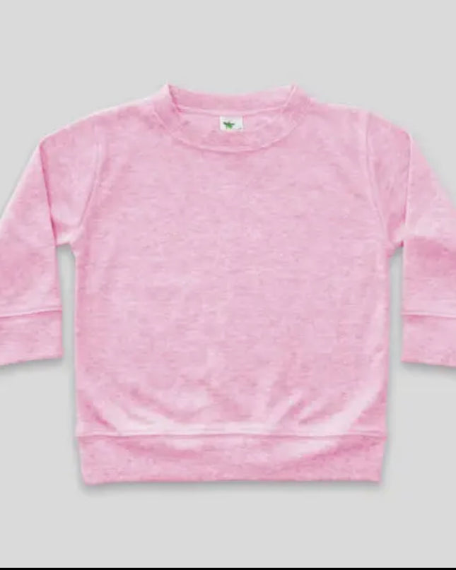 Toddler Crewneck Sweatshirt | Soft Cotton Kids Pullover | Personalized Baby & Toddler Gift

⸻