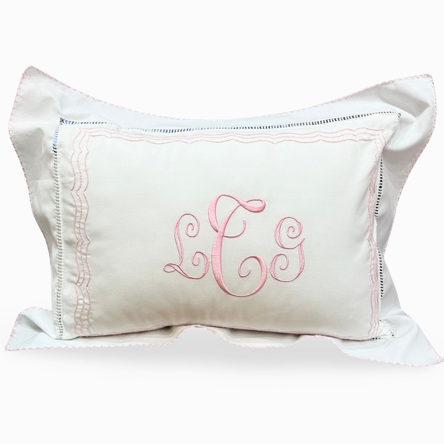 Personalized Triple Curve Pillow