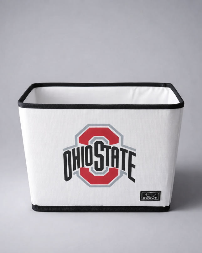 Personalized, Collapsable Storage Bin