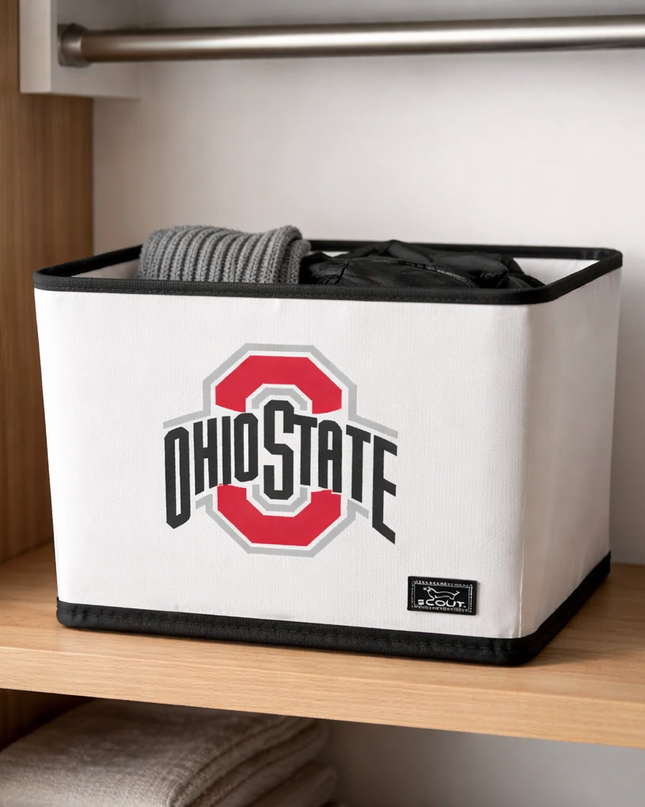 Personalized, Collapsable Storage Bin