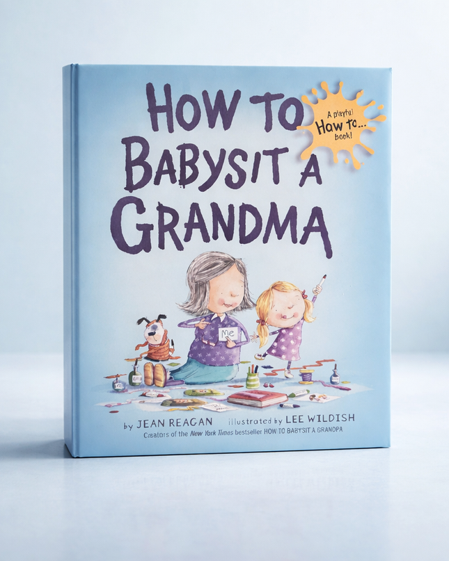 How to How To Babysit A Grandma Book – Funny & Heartwarming Children’s Gift