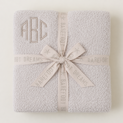 BSC -  Monogrammed Barefoot Dreams Blanket