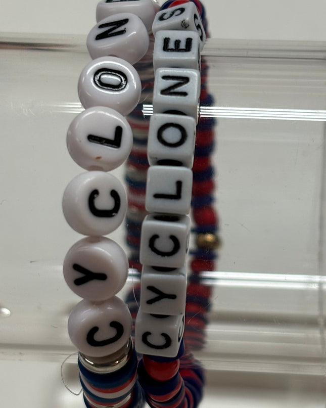 High School Beaded Bracelets
