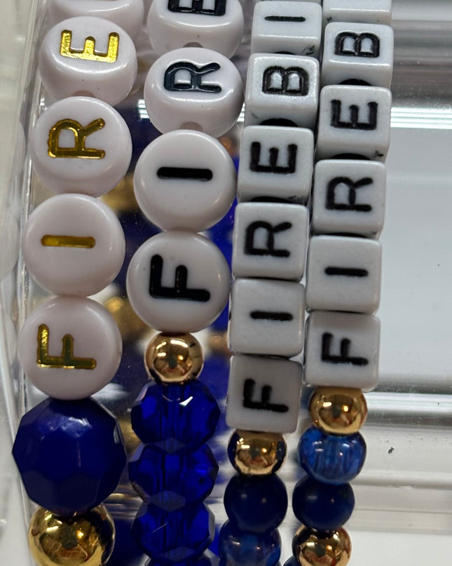 High School Beaded Bracelets