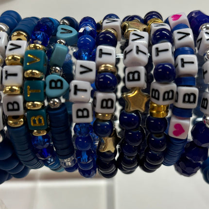 High School Beaded Bracelets