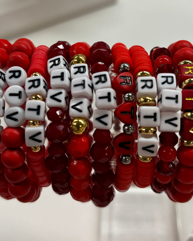 High School Beaded Bracelets