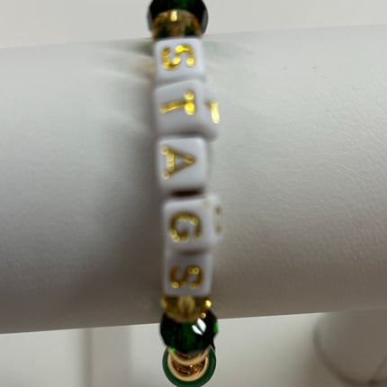 High School Beaded Bracelets