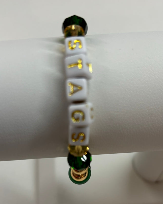 High School Beaded Bracelets