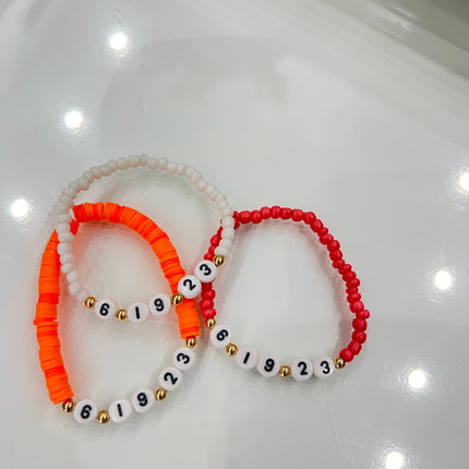 Customized Beaded Bracelet