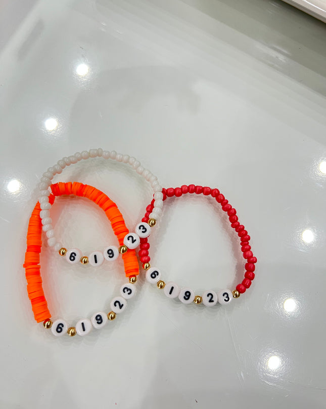 Customized Beaded Bracelet